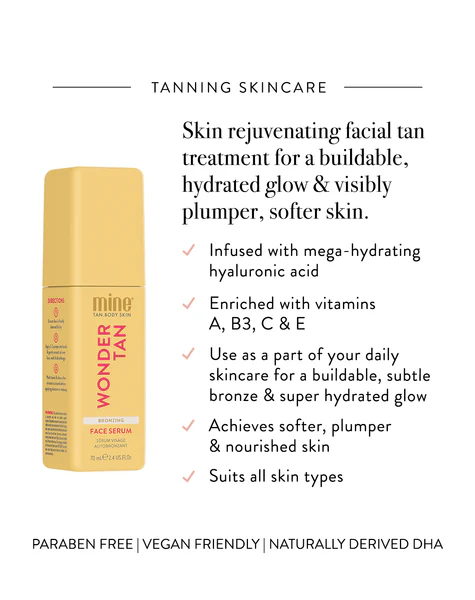 WONDER TAN BRONZING FACE SERUM